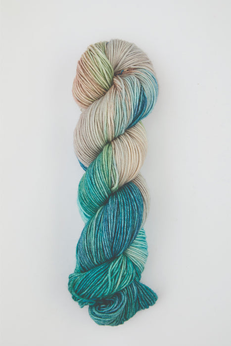Symfonie Hand Dyed Yarns - Viva Variegated - Superwash Merino DK - Sandy Sea