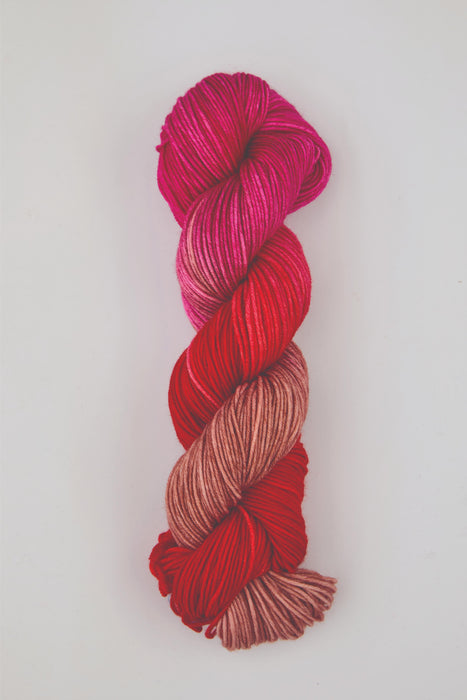 Symfonie Hand Dyed Yarns - Viva Variegated - Superwash Merino DK - Rhubarb