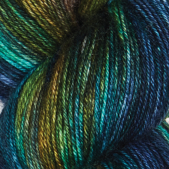 Symfonie Hand Dyed Yarns - Terra Variegated (Superwash Merino & Nylon Sock Yarn) - Riverbank