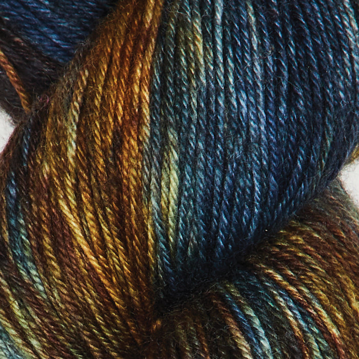 Symfonie Hand Dyed Yarns - Terra Variegated (Superwash Merino & Nylon Sock Yarn) - Wilderness