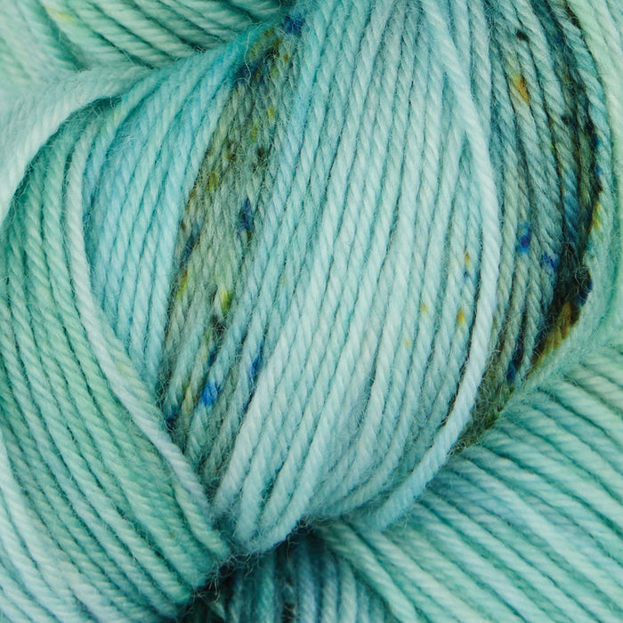 Symfonie Hand Dyed Yarns - Terra Variegated (Superwash Merino & Nylon Sock Yarn) - Mint Sky