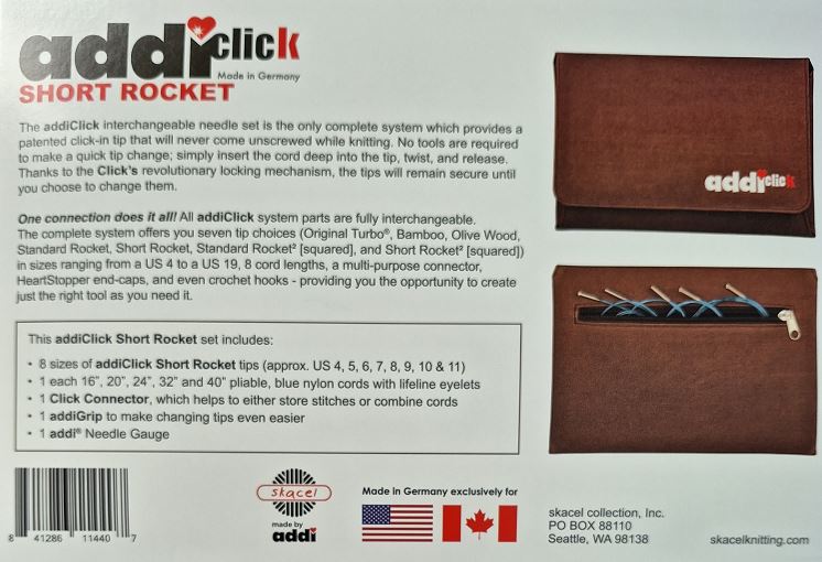 addiClick - Set - Rocket (round) 3.5" Short Tips - 750