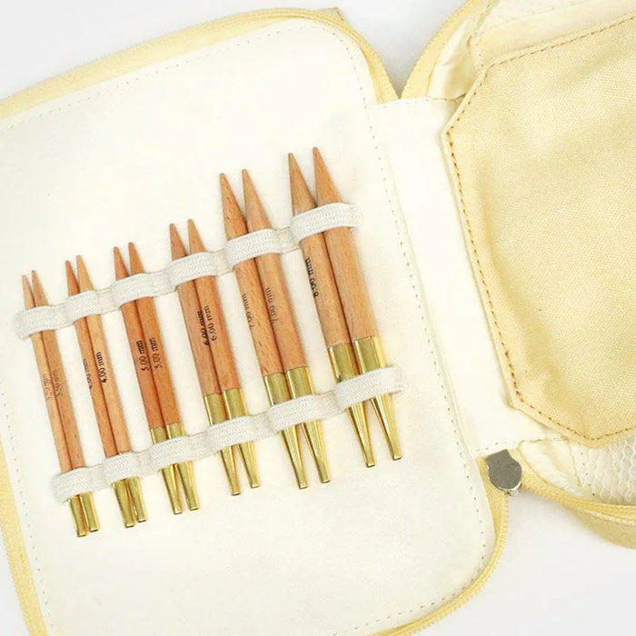 KnitPro - Basix Beech - 4 in. Special IC Beginner Set