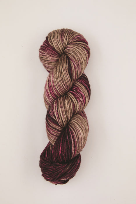 Symfonie Hand Dyed Yarns -  Bella Variegated - Extrafine Merino (Worsted) - Cafe Rose