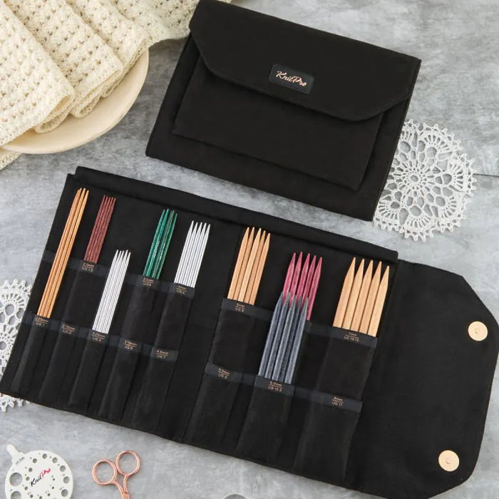 KnitPro - Coal Collection - Double Pointed Needle Case