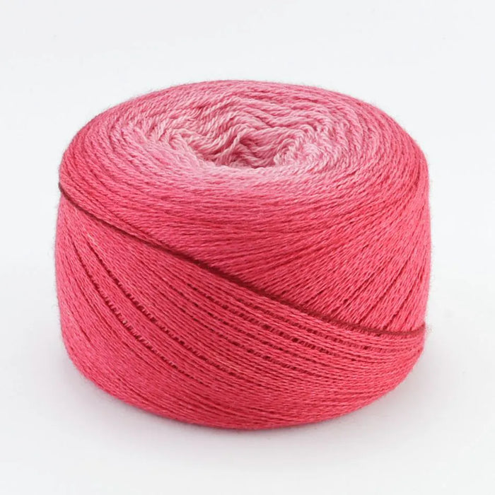 Symfonie Hand Dyed Yarns - Diva Gradient - Merino & Silk Lace Weight - Cherry Blossom