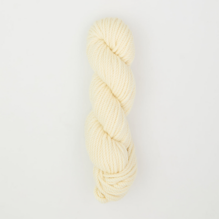 Oxford - VJ Solid Rug Yarn - Monk's Cloth White 4 oz. skein (approx. 55 yds)