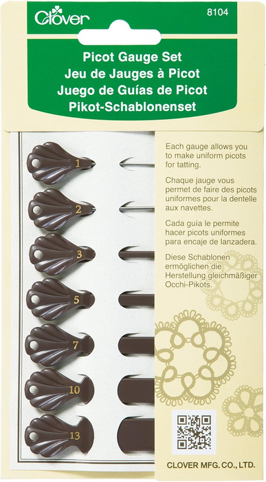 Clover - Picot Gauge Set of 7 (Discontinued)