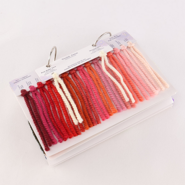 Oxford - Solid Rug Yarn - Color Card