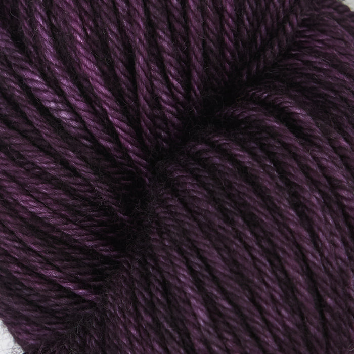 Symfonie Hand Dyed Yarns -  Bella - Extrafine Merino (Worsted) - Java Plum