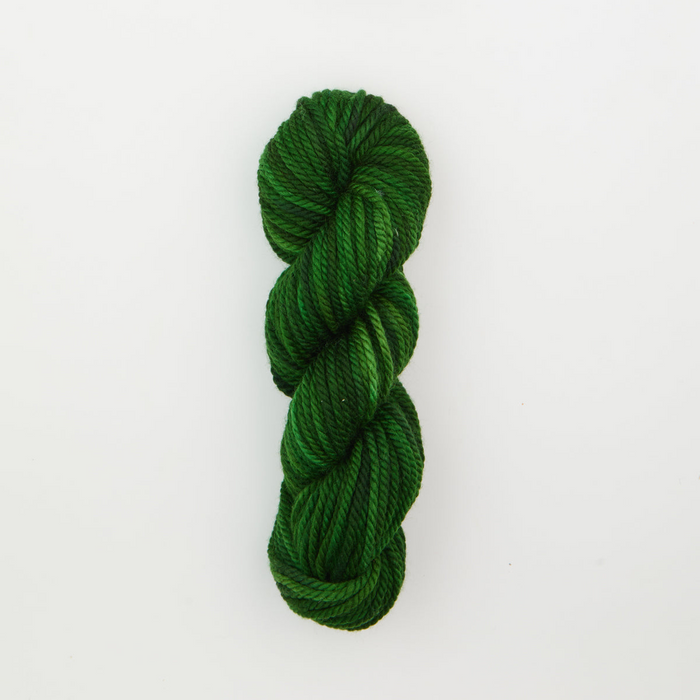 Oxford - VJ Variegated Rug Yarn - Club Moss Dark 4 oz. skein (approx. 55 yds)