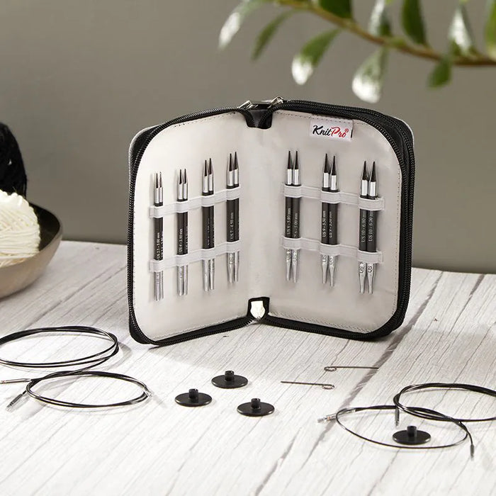 KnitPro - Karbonz - 4 in. Special IC Midi Set