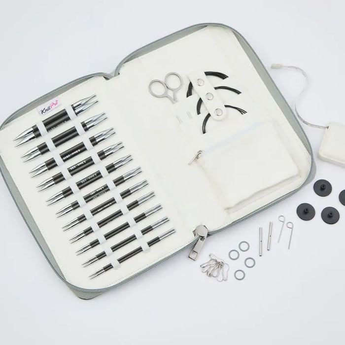 KnitPro - Karbonz - 5 in. Normal IC Regal Set