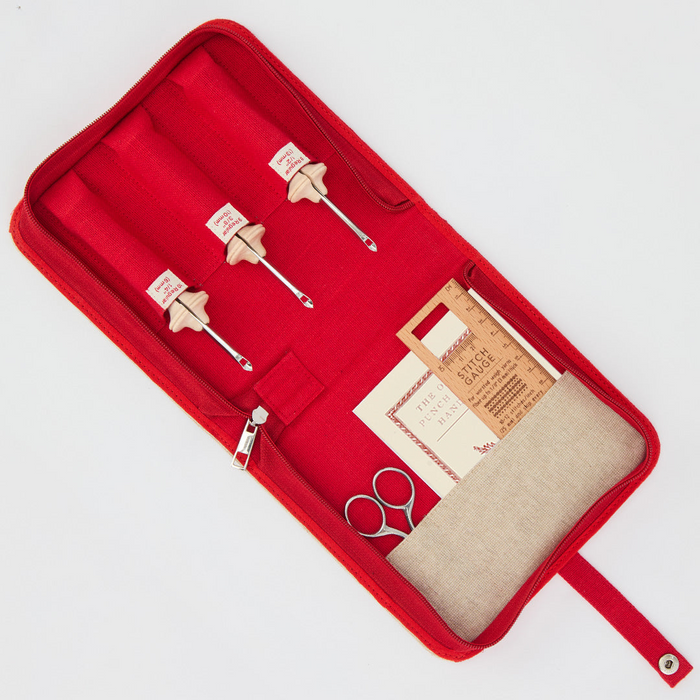 Oxford - Natural Wood - Punch Regular Point Needle Set (Set of 3)