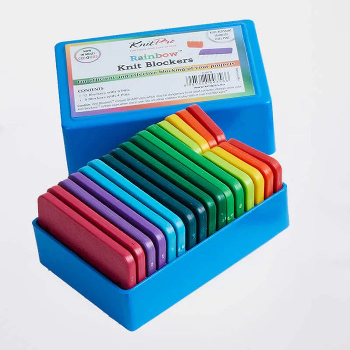 KnitPro - Rainbow Knit Blockers (Pack of 20 blockers)