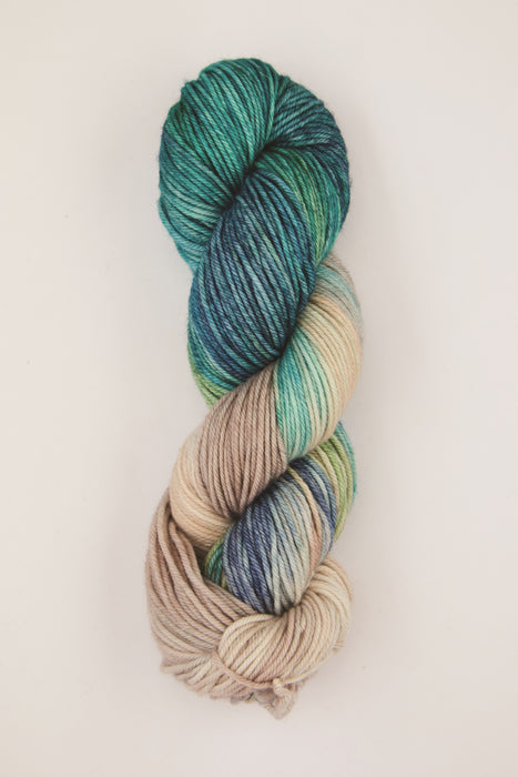 Symfonie Hand Dyed Yarns -  Bella Variegated - Extrafine Merino (Worsted) - Sandy Sea
