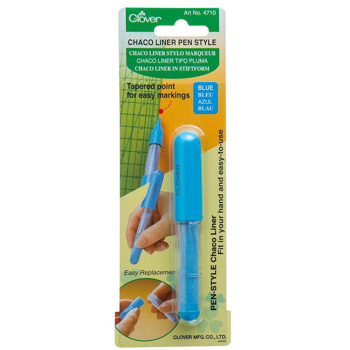 Clover - Pen Style Chaco Liner - (White, Yellow and Blue)  (Discontinued)