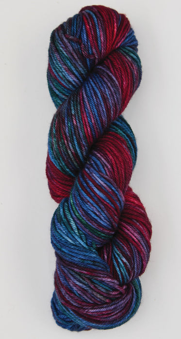 Symfonie Hand Dyed Yarns -  Bella Variegated - Extrafine Merino (Worsted) - Twilight Flame