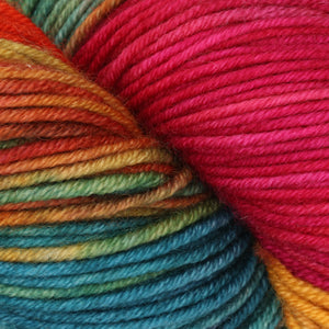 Symfonie Hand Dyed Yarns - Viva Variegated - Superwash Merino DK - Dragon Vine