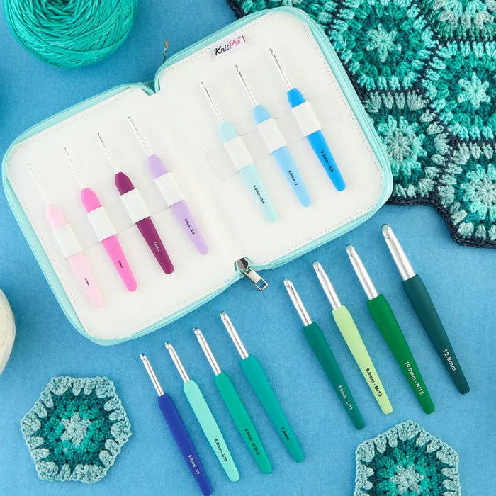 KnitPro - Waves 2.0 - Crochet Hooks Grande Set