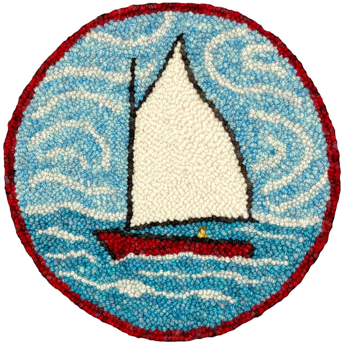 Oxford - Punch Needle Kit - Sailboat