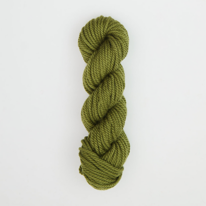 Oxford - VJ Solid Rug Yarn - Green Olive 4 oz. skein (approx. 55 yds)
