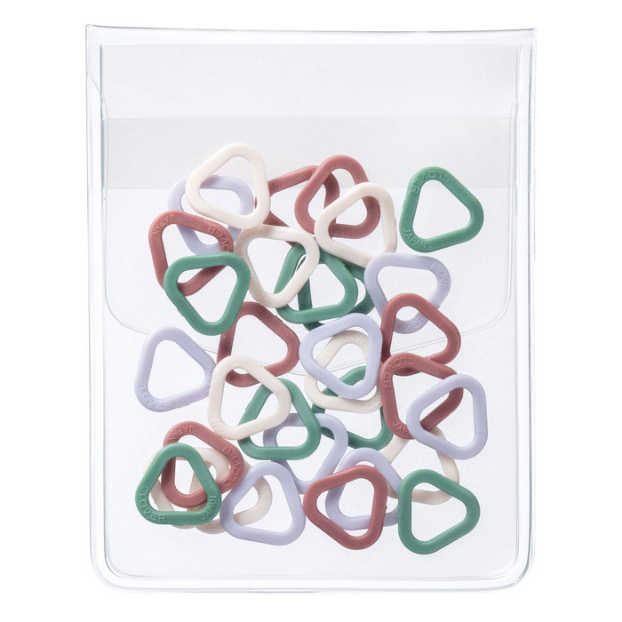 Clover - Soft Stitch Markers (Triangle) - Small