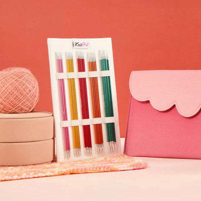 KnitPro - Zing - 6 in. Double Pointed Needle Deluxe Set