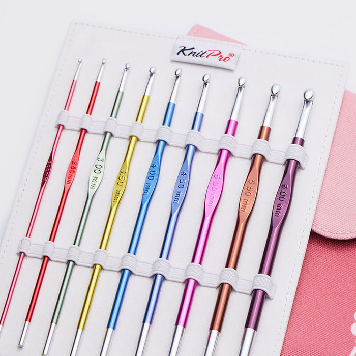 KnitPro - Zing - Single-Ended Crochet Hooks Deluxe Set