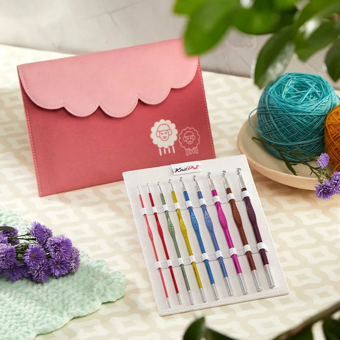 KnitPro - Zing - Single-Ended Crochet Hooks Deluxe Set