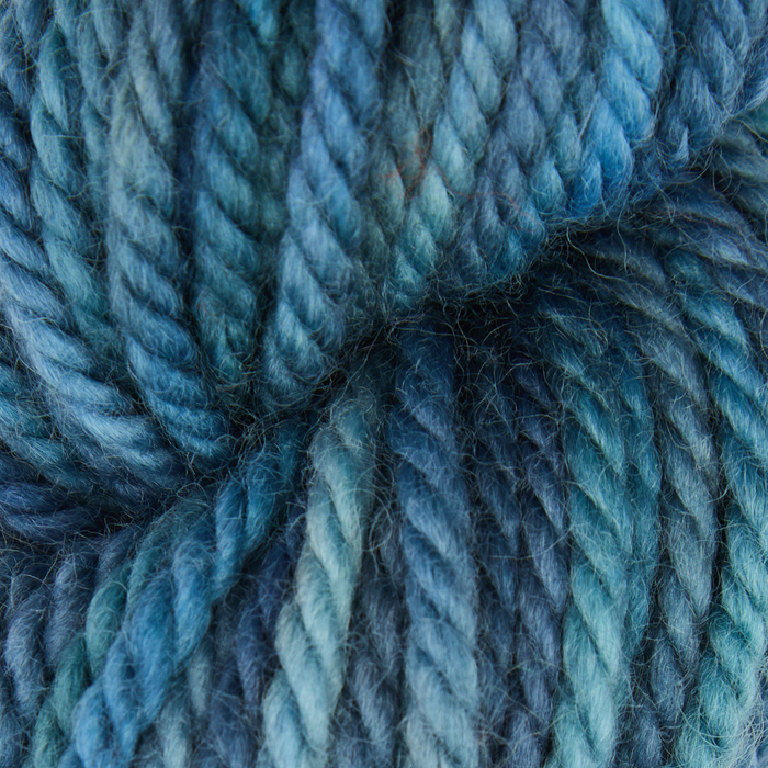 Oxford - VJ Variegated Rug Yarn - Deep Atlantic 4 oz. skein (approx. 55 yds)