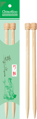 ChiaoGoo - Natural Bamboo - 9" Single Point - 1011
