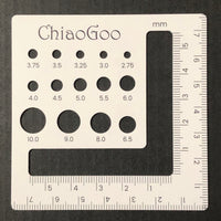 ChiaoGoo - Swatch/Needle Gauge - 3' Square