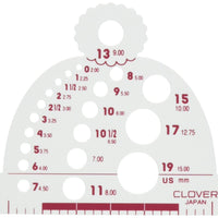 Clover - Knitting Needle Gauge