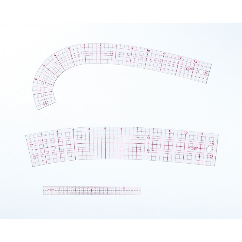 Clover - Curved Ruler with Mini Ruler  *Discontinued*