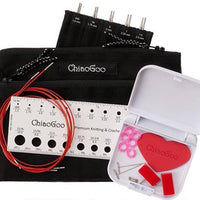 ChiaoGoo - 4" TWIST Interchangeable Needle Set Red Lace Mini US 000-1.5 (1.50mm-2.50mm)