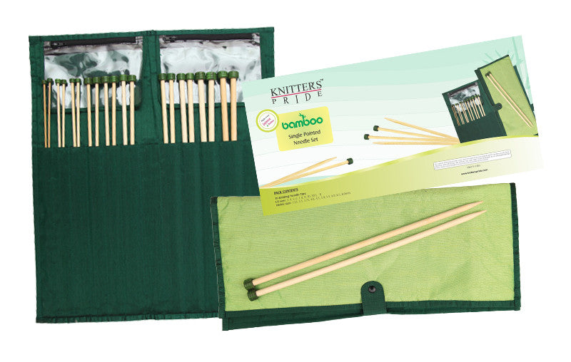 Knitter's Pride - Bamboo - 10" Single Point Needle Set (Discontinued)
