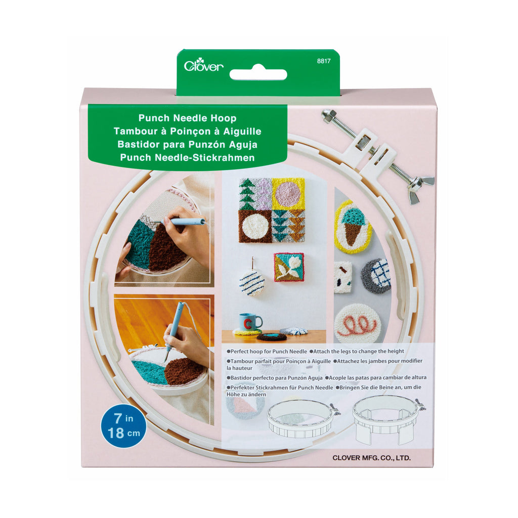 Clover - Punch Needle Hoop  *Discontinued*