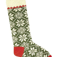 Christmas Stocking Kit Scandinavian Snowflake