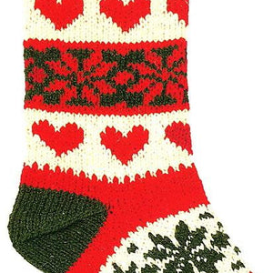 Christmas Stocking Kit Holiday Hearts