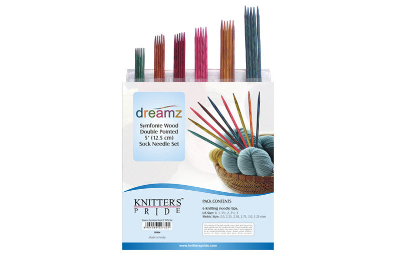 Knitter's Pride - Dreamz - 5" Double Pointed Needle Sock Set