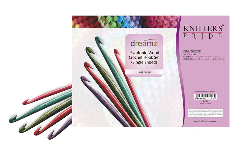 Knitter's Pride - Dreamz - 6" Single Ended Crochet Set