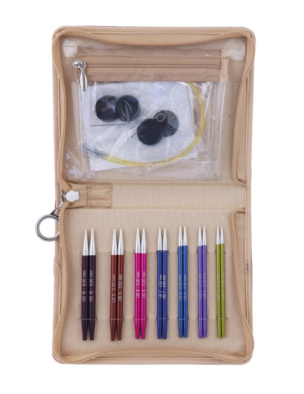 Knitter's Pride - Zing - 3.5" Interchangeable Needle Set 16" "Special" (140302)
