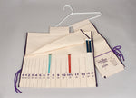 Circular Solution  "Sticks" Straight or Doublepointed Needle Case