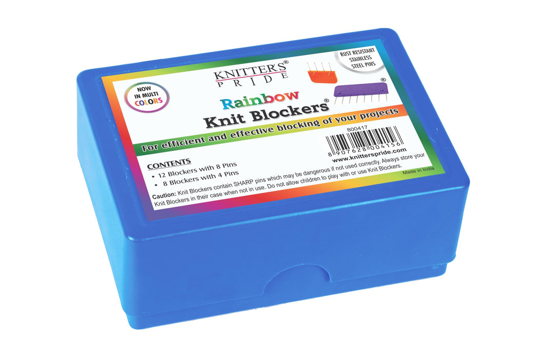 Knitter's Pride - Rainbow Knit Blockers (Pack Of 20 Blockers)