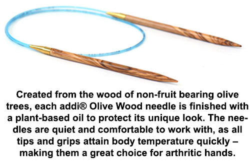 addi - Olive Wood - 24" Circular  (Discontinued)