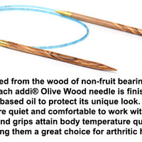 addi - Olive Wood - 32" Circular - 575  (Discontinued)