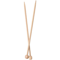 ChiaoGoo - Natural Bamboo - 12" Single Point - 1012