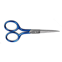 Tamsco - Deluxe Precision Scissor 4" Micro-serrated Blue