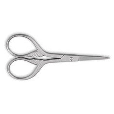Tamsco - Embroidery Scissor 3.5" Silver with Feathered Handle